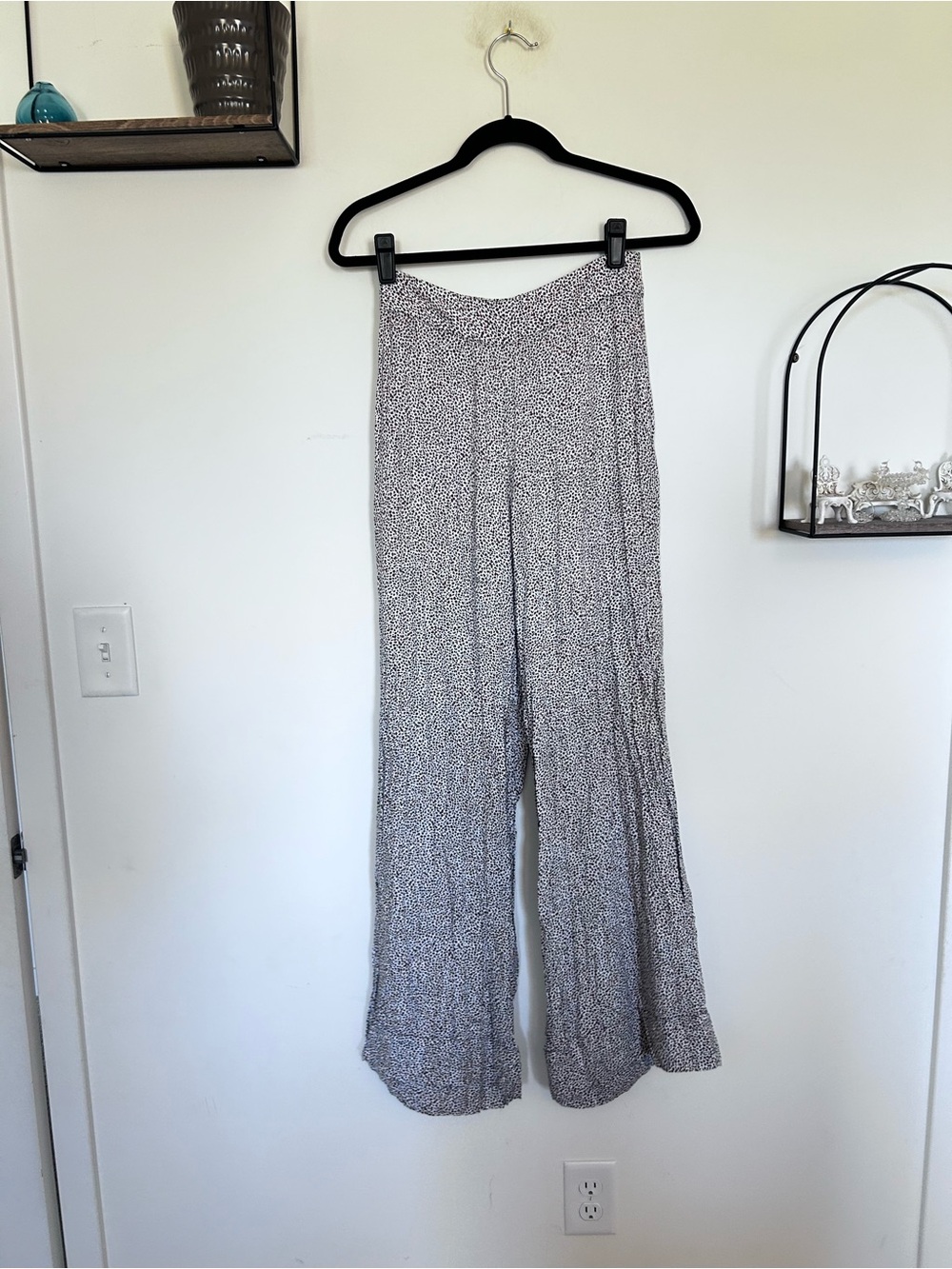AFRM Lightweight Animal Leopard Print High Rise Pants Size Small
